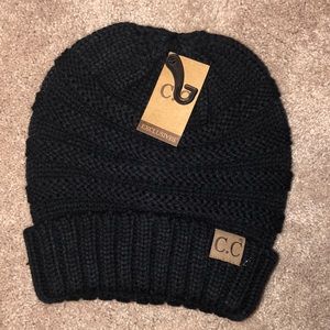 Black C.C Hat